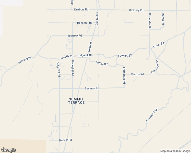 map of restaurants, bars, coffee shops, grocery stores, and more near 5378 Bellflower Street in Hesperia