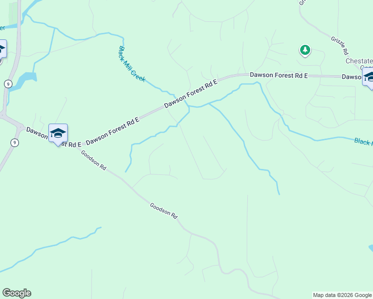 map of restaurants, bars, coffee shops, grocery stores, and more near 252 Dawson Manor Drive in Dawsonville