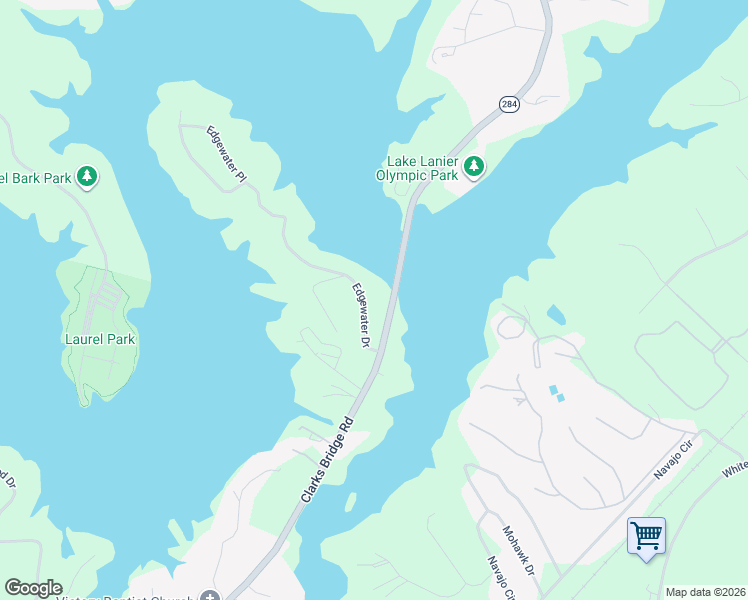 map of restaurants, bars, coffee shops, grocery stores, and more near 3115 Edgewater Drive in Gainesville
