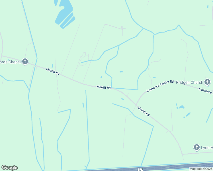 map of restaurants, bars, coffee shops, grocery stores, and more near 951 Merritt Road in Chadbourn