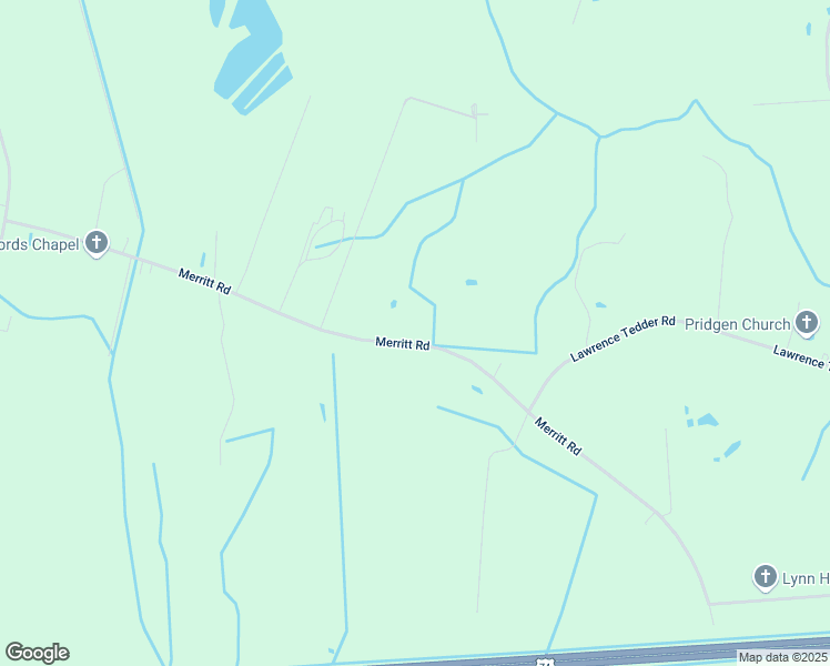 map of restaurants, bars, coffee shops, grocery stores, and more near 951 Merritt Road in Chadbourn