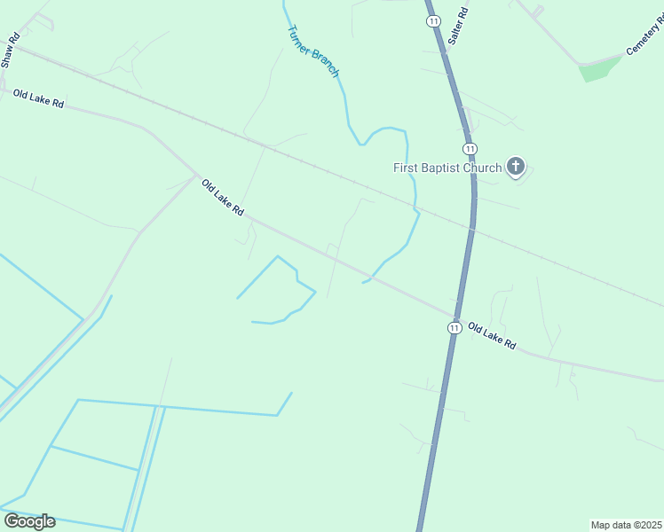 map of restaurants, bars, coffee shops, grocery stores, and more near 14404 Old Lake Road in Riegelwood