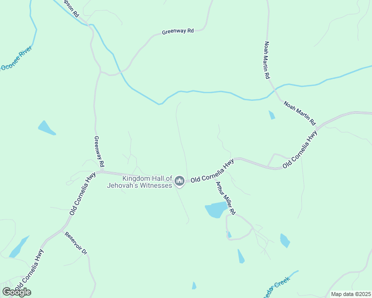 map of restaurants, bars, coffee shops, grocery stores, and more near 4030 Country Lane in Gainesville