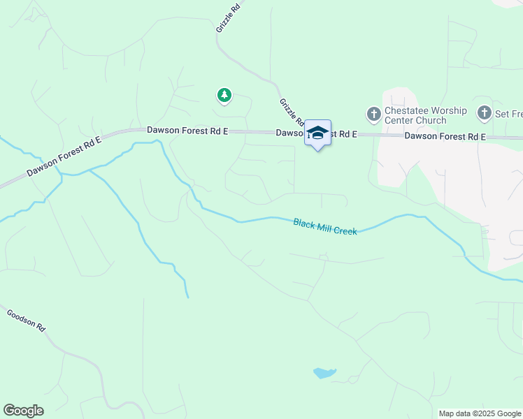 map of restaurants, bars, coffee shops, grocery stores, and more near 384 Summerwood Lane in Dawsonville