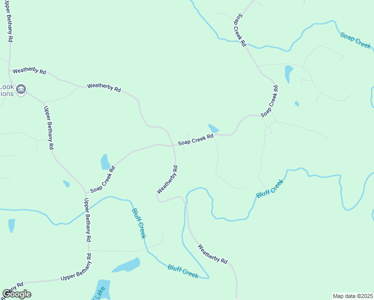 map of restaurants, bars, coffee shops, grocery stores, and more near 660 Soap Creek Road in Ball Ground