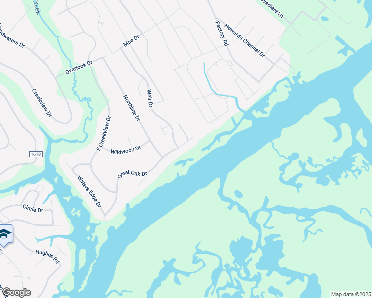 map of restaurants, bars, coffee shops, grocery stores, and more near 154 Great Oak Drive in Hampstead