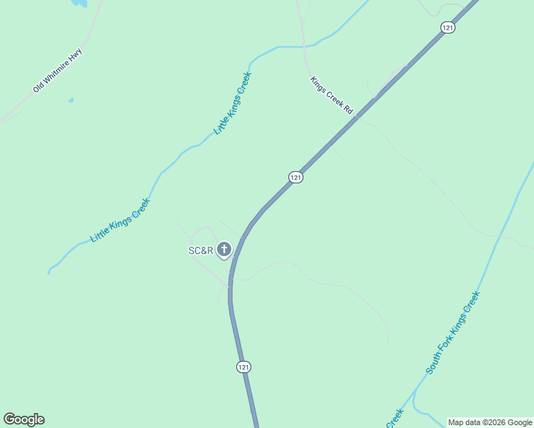 map of restaurants, bars, coffee shops, grocery stores, and more near 14292 South Carolina 121 in Newberry