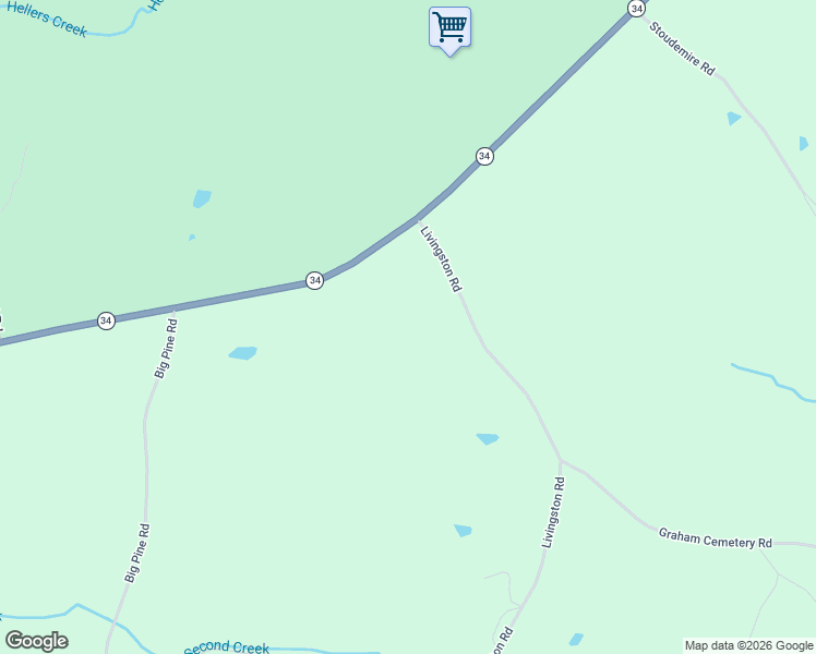 map of restaurants, bars, coffee shops, grocery stores, and more near in Newberry