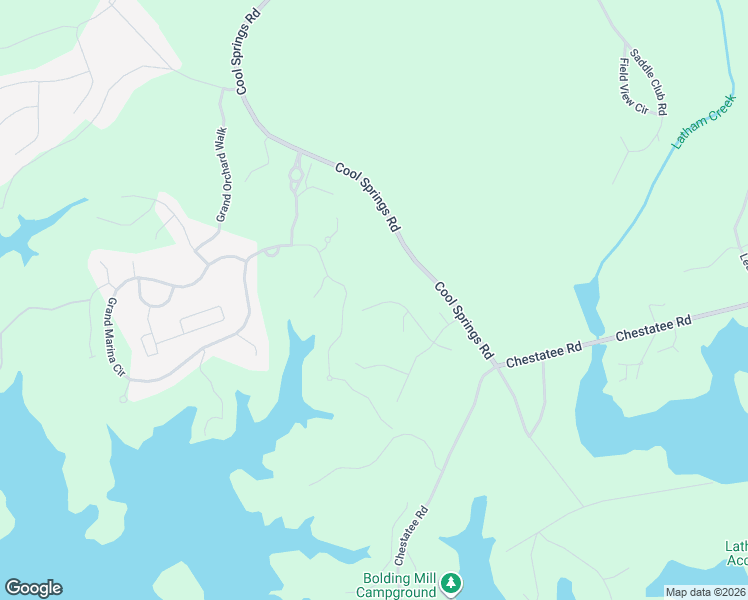 map of restaurants, bars, coffee shops, grocery stores, and more near 5870 Cool Springs Rd in Gainesville