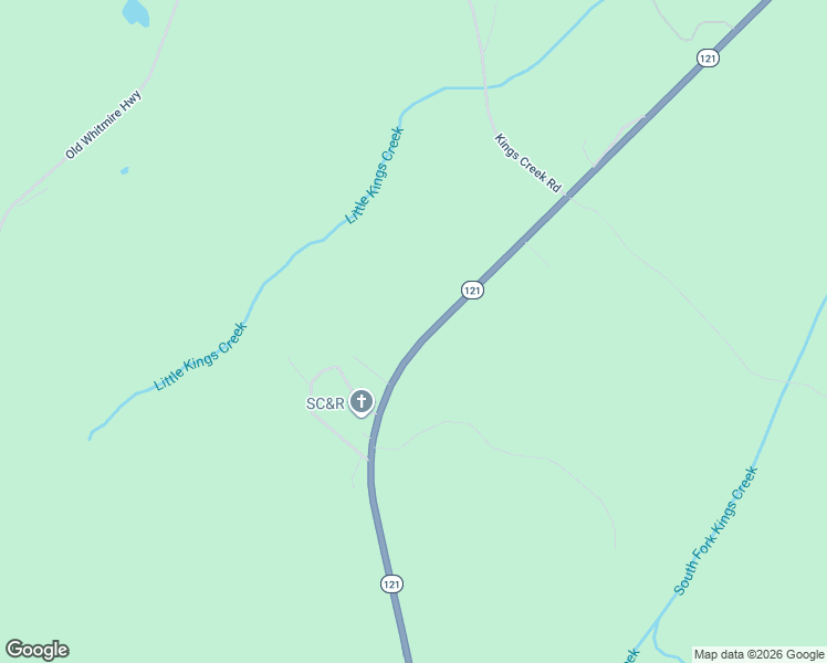 map of restaurants, bars, coffee shops, grocery stores, and more near 14292 South Carolina 121 in Newberry