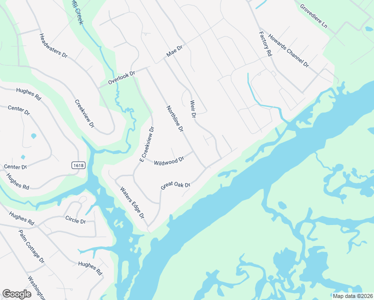 map of restaurants, bars, coffee shops, grocery stores, and more near 528 Northline Dr in Hampstead