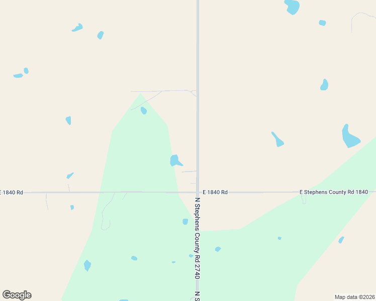 map of restaurants, bars, coffee shops, grocery stores, and more near 183779 North 2740 Road in Comanche