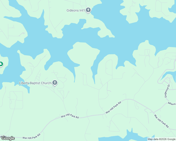map of restaurants, bars, coffee shops, grocery stores, and more near 248 Indian Cove Drive in Dawsonville