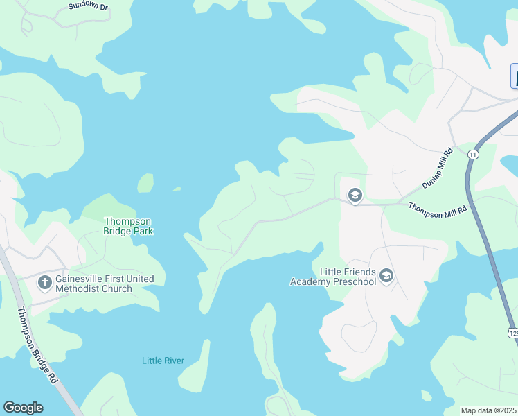 map of restaurants, bars, coffee shops, grocery stores, and more near 2536 Katherine Circle in Gainesville