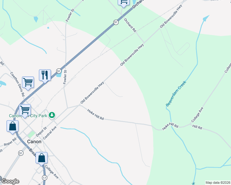 map of restaurants, bars, coffee shops, grocery stores, and more near in 