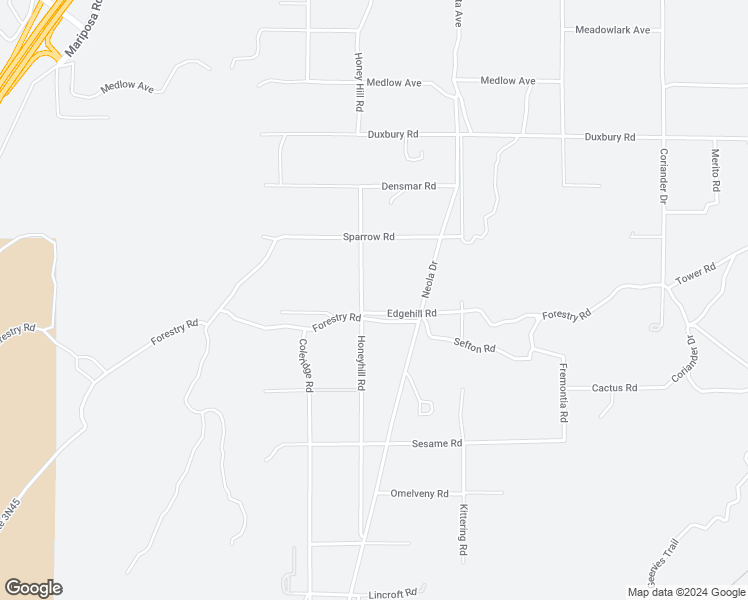 map of restaurants, bars, coffee shops, grocery stores, and more near 11122 Edgehill Road in San Bernardino County