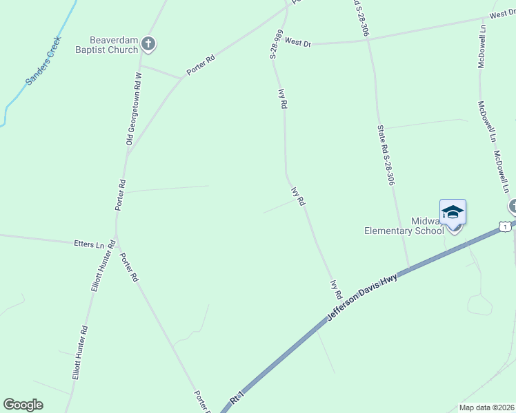 map of restaurants, bars, coffee shops, grocery stores, and more near 1583B Ivy Road in Cassatt