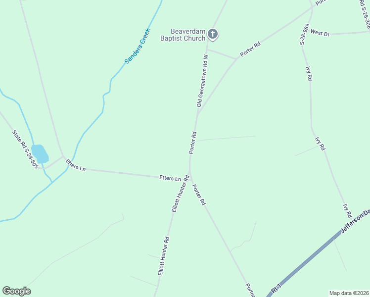 map of restaurants, bars, coffee shops, grocery stores, and more near 1568 Porter Road in Cassatt