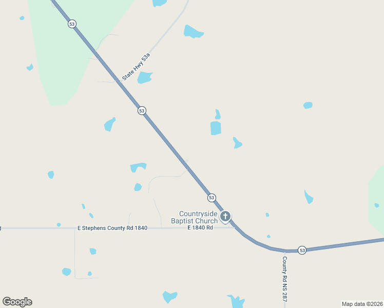 map of restaurants, bars, coffee shops, grocery stores, and more near 286540 Oklahoma 53 in Comanche