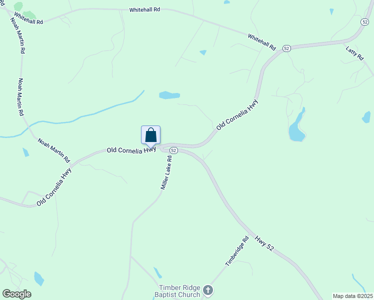 map of restaurants, bars, coffee shops, grocery stores, and more near 4625 Georgia 52 in Gainesville
