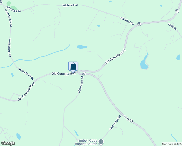 map of restaurants, bars, coffee shops, grocery stores, and more near 4625 Georgia 52 in Gainesville