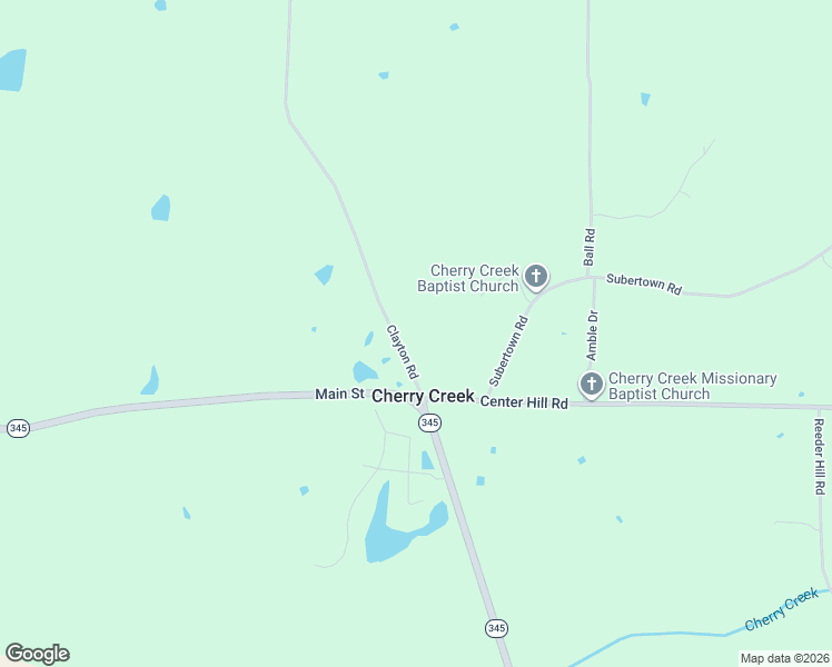 map of restaurants, bars, coffee shops, grocery stores, and more near 37 Clayton Road in Ecru