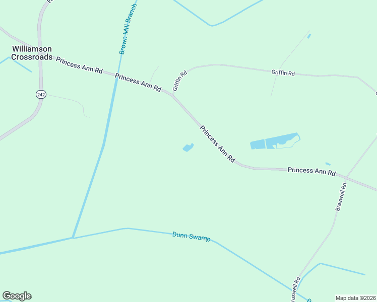 map of restaurants, bars, coffee shops, grocery stores, and more near 2999 Princess Ann Road in Chadbourn