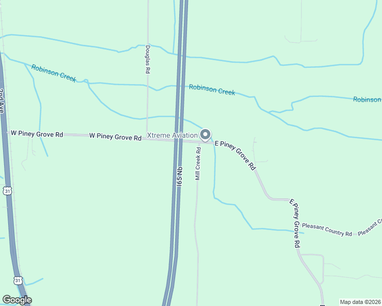 map of restaurants, bars, coffee shops, grocery stores, and more near 66 East Piney Grove Road in Falkville