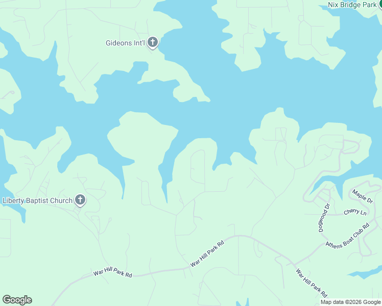 map of restaurants, bars, coffee shops, grocery stores, and more near 270 Longview Drive in Dawsonville