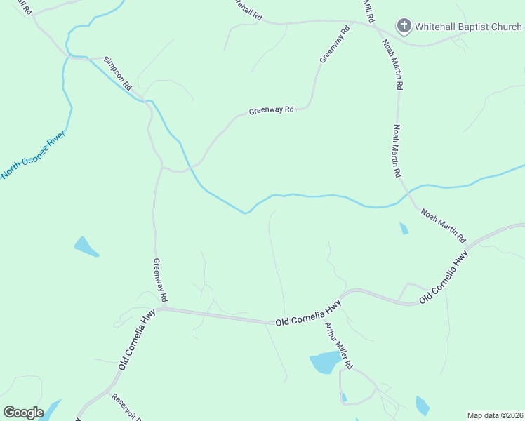 map of restaurants, bars, coffee shops, grocery stores, and more near 4075 Country Lane in Gainesville