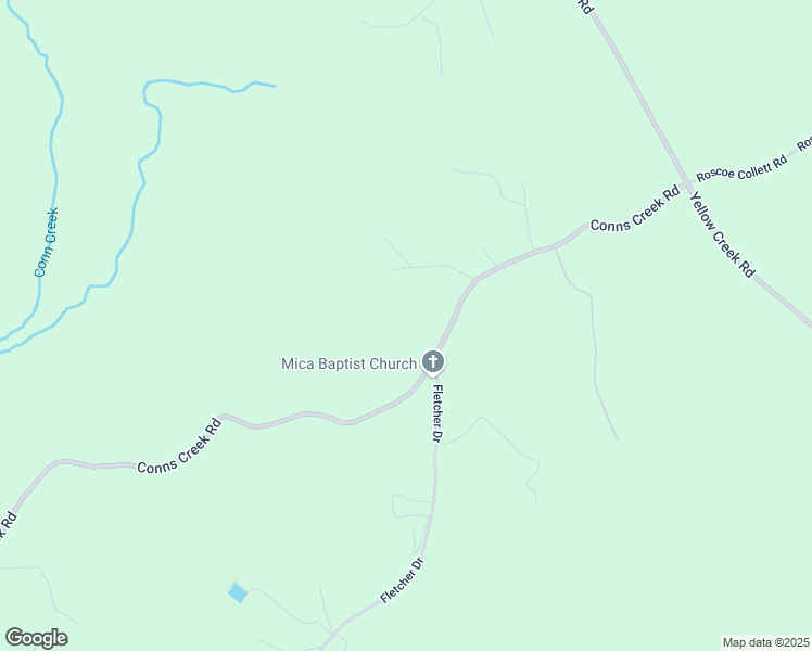 map of restaurants, bars, coffee shops, grocery stores, and more near 5055 Conns Creek Road in Ball Ground