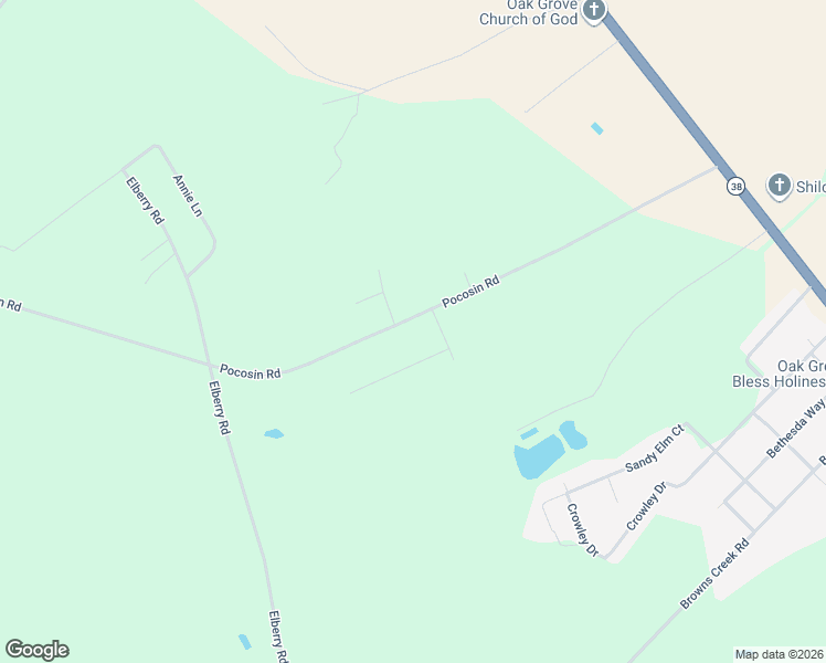 map of restaurants, bars, coffee shops, grocery stores, and more near 280 Pocosin Road in Latta