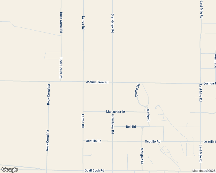 map of restaurants, bars, coffee shops, grocery stores, and more near Joshua Tree Road in San Bernardino County