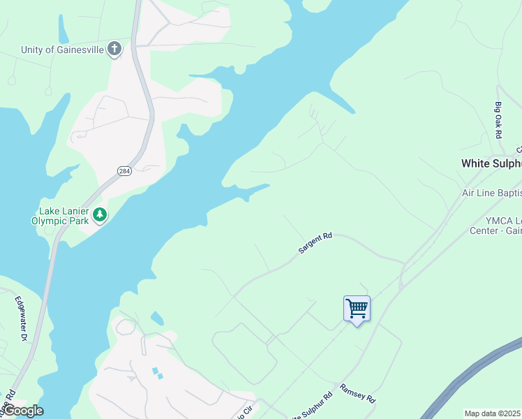 map of restaurants, bars, coffee shops, grocery stores, and more near 2965 Goble Drive Northeast in Gainesville