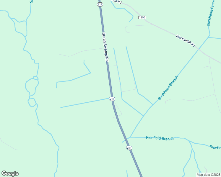 map of restaurants, bars, coffee shops, grocery stores, and more near Green Swamp Road in Columbus County