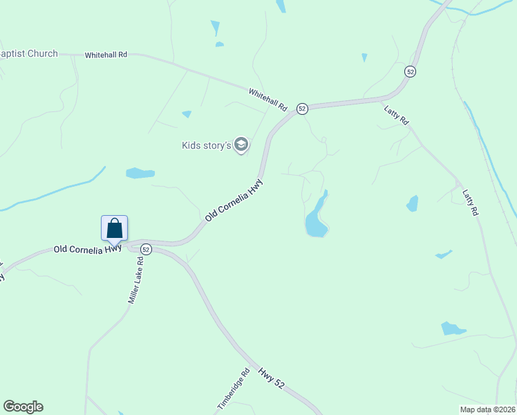 map of restaurants, bars, coffee shops, grocery stores, and more near 4732 Old Cornelia Hwy in Lula