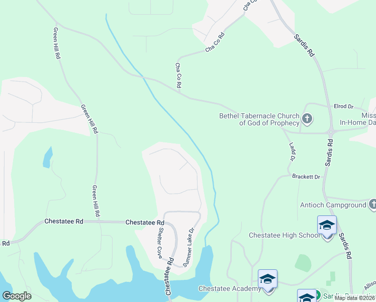 map of restaurants, bars, coffee shops, grocery stores, and more near 3268 High View Court in Gainesville