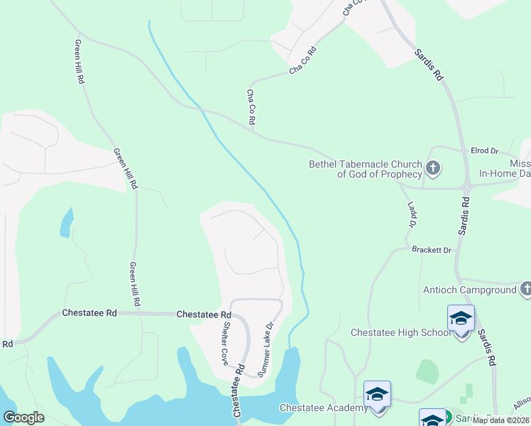 map of restaurants, bars, coffee shops, grocery stores, and more near 3268 High View Court in Gainesville