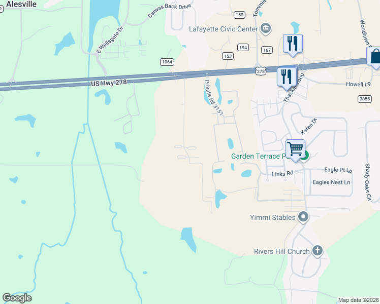 map of restaurants, bars, coffee shops, grocery stores, and more near 500 Fifer Circle in Oxford