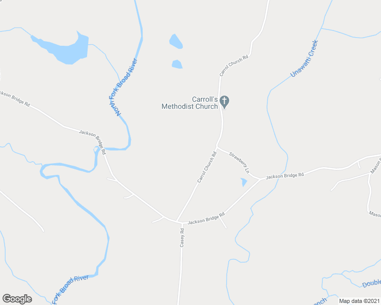 map of restaurants, bars, coffee shops, grocery stores, and more near 365 Carrol Church Road in Lavonia