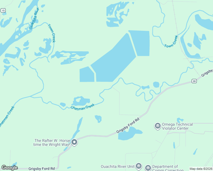 map of restaurants, bars, coffee shops, grocery stores, and more near 3672 Grigsby Ford Road in Malvern