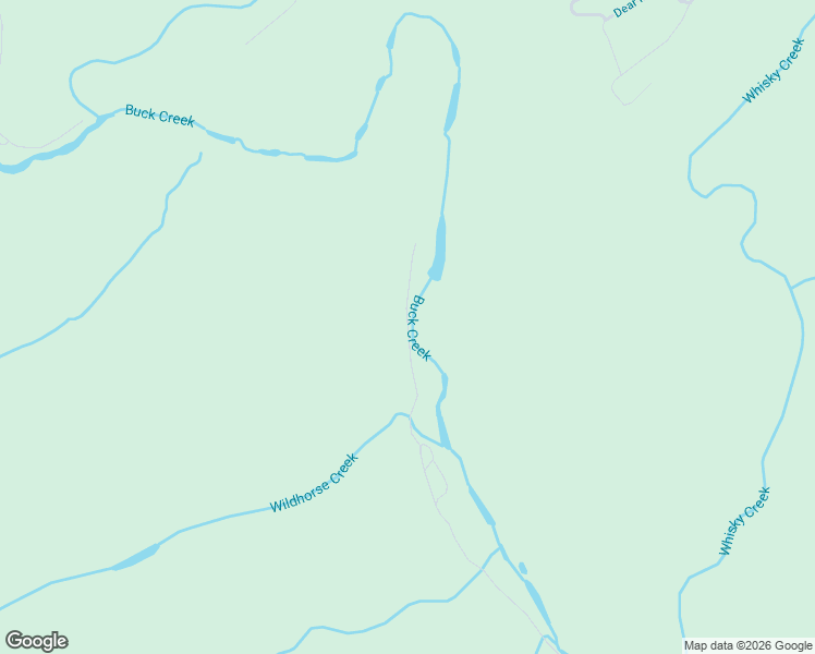 map of restaurants, bars, coffee shops, grocery stores, and more near Buck Creek Road in Pushmataha County