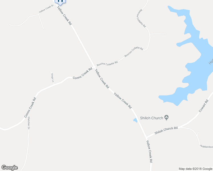 map of restaurants, bars, coffee shops, grocery stores, and more near 4668 Yellow Creek Road in Ball Ground