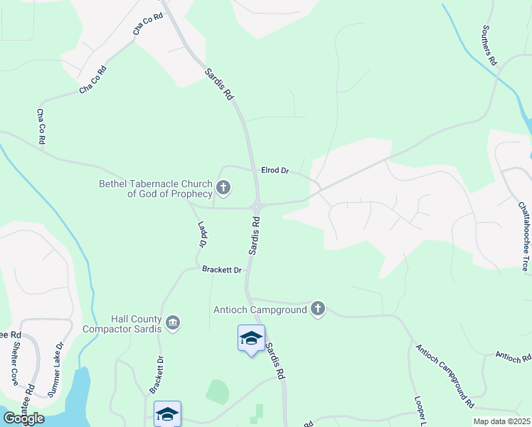 map of restaurants, bars, coffee shops, grocery stores, and more near 3615-3715 Ledan Extension in Gainesville