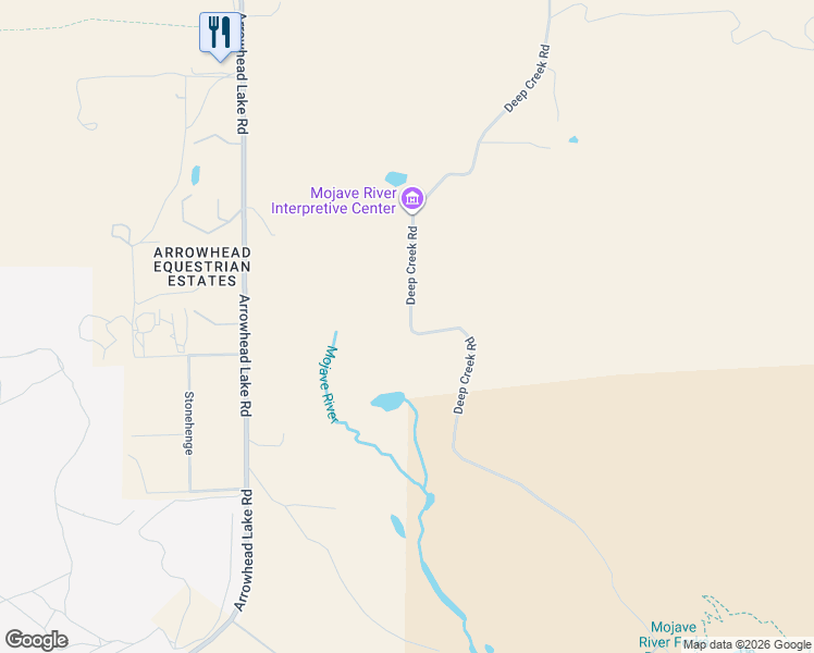 map of restaurants, bars, coffee shops, grocery stores, and more near Pacific Crest National Scenic Trail in Apple Valley