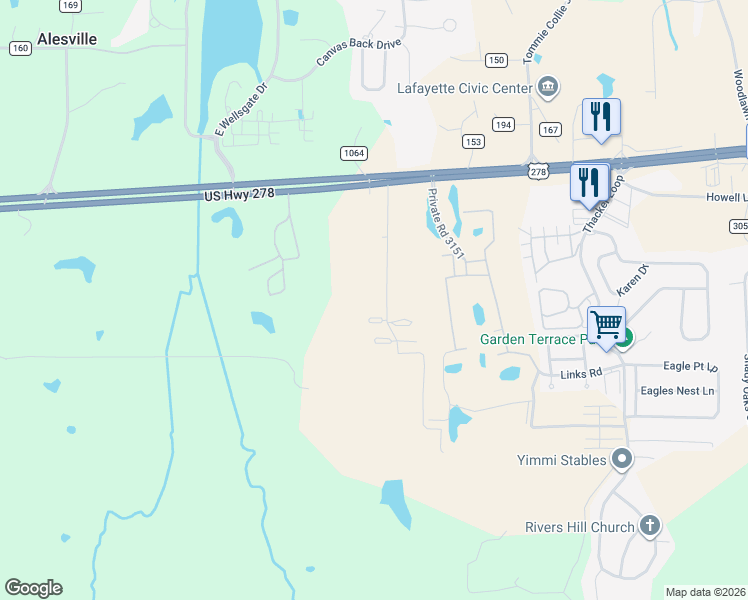 map of restaurants, bars, coffee shops, grocery stores, and more near 126 Robbins Circle in Oxford