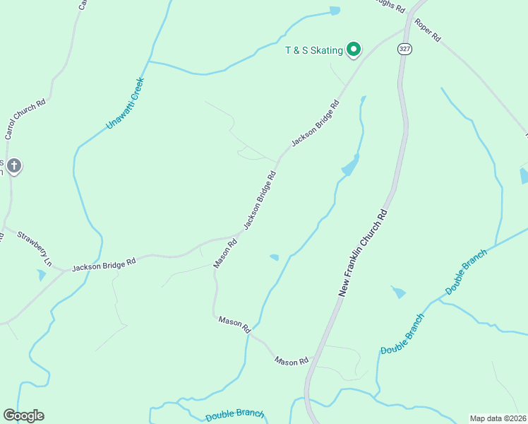 map of restaurants, bars, coffee shops, grocery stores, and more near 855 Jackson Bridge Road in Canon