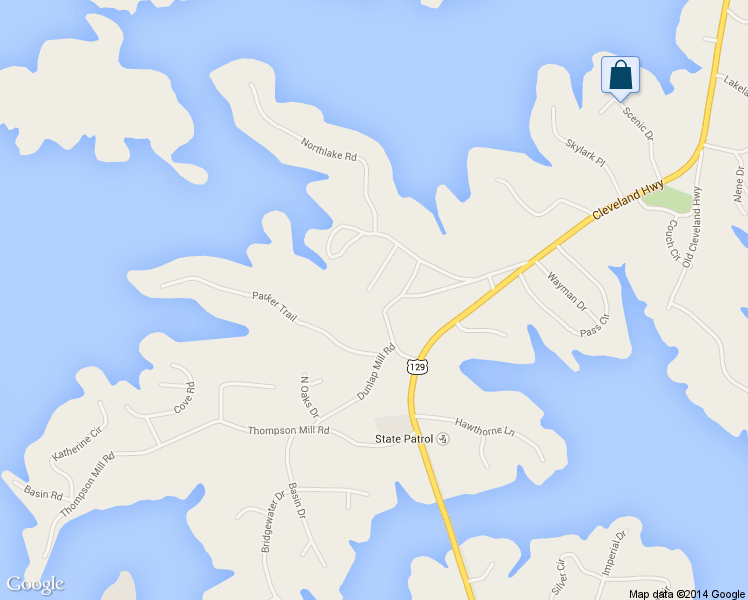 map of restaurants, bars, coffee shops, grocery stores, and more near 2623 Pinebrook Drive in Gainesville