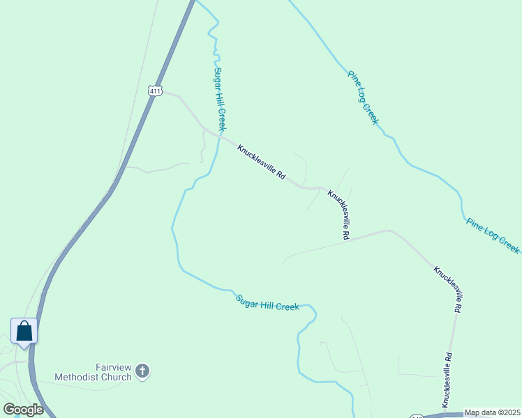 map of restaurants, bars, coffee shops, grocery stores, and more near 154 Knucklesville Road in Rydal