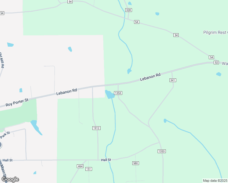 map of restaurants, bars, coffee shops, grocery stores, and more near 56 County Road 135 in Geraldine